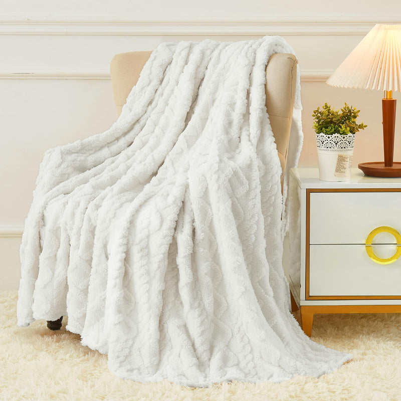 Aganear Fleece Throw Blanket - Cozy Soft Lightweight Fuzzy Throw Blanket for Women Portable Throw Blankets for Couch, Warm Present for Birthday, Christmas, Halloween, Housewarming(50"x60", Khaki)